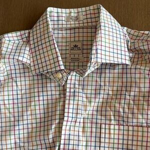 Peter Millar Vibrant Plaid Men's Shirt